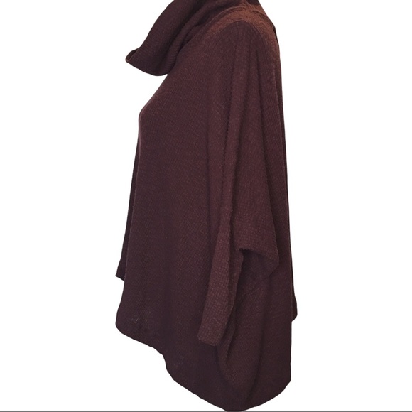 Free People Beach World Traveler Open Back Pullover Plum Small - Picture 7 of 7